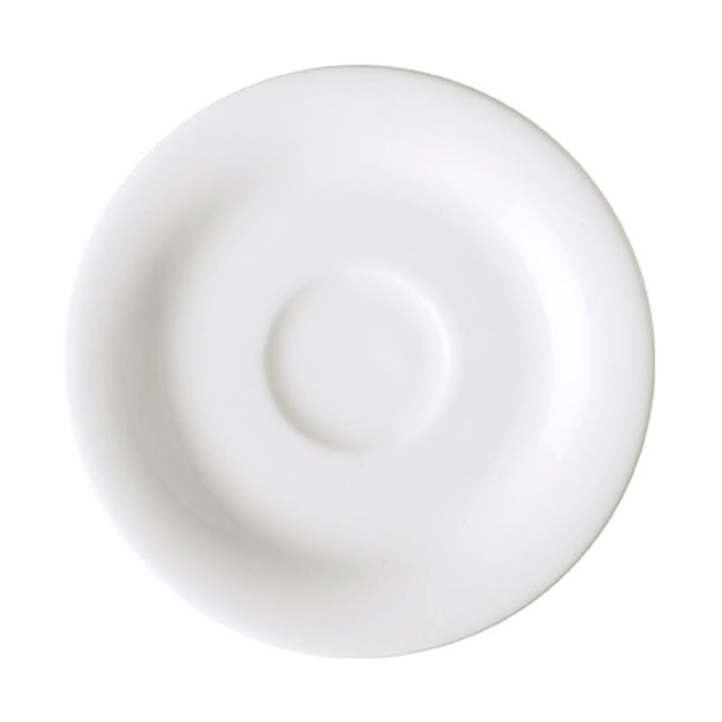 Plato Actualite blanco para capuccino clasico 16.3 cm CORONA PA1101800324