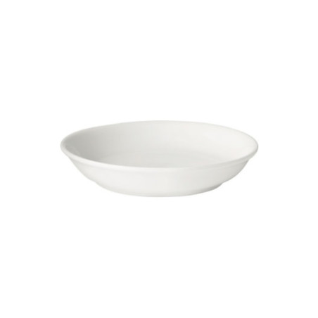 Mantequillero Actualite minimalista porcelana blanca 8.6 cm CORONA PA1101700048