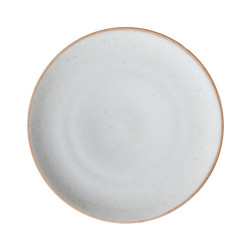 Plato pando coupe artisan beige modelo sofisticado 23.6 cm CORONA PA1605712324