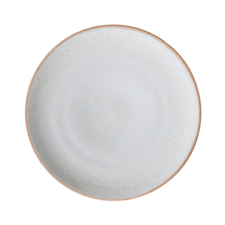 Plato pando coupe Artisan beige modelo sofisticado 28.4 cm CORONA PA1605712812