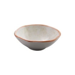 Salsera artisan beige borde irregular dorado 82.1 ml CORONA PA1605897312