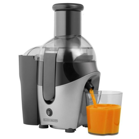 Extractor de Jugos de 300 Mililitros Plateado 500W BLACK DECKER JMBD3181