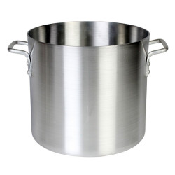 Olla Stock de Aluminio de 40 Cuartos sin Tapa THUNDER ALSKSP007