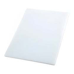 Tabla de Polipropileno para Picar de 18 x 24 Pulgadas, Color Blanco MASTER CHEF 1824WH