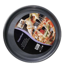 Molde Redondo de Acero Antiadherente para Pizza de 28 Centimetros TIPS B-115-2
