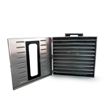 Deshidratador para Alimentos de Acero Inoxidable 10 Bandejas QUANTUM PRO 9890177