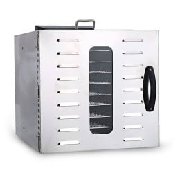 Deshidratador para Alimentos de Acero Inoxidable 10 Bandejas QUANTUM PRO 9890177