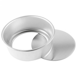 Molde Redondo de Aluminio de Fondo Falso de 10 Pulgadas TIPS A-222-03