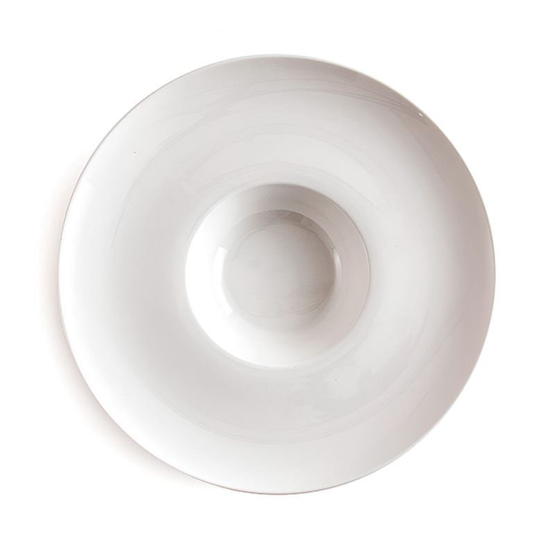 Plato de Vidrio para Risotto de 29 Centimetros de Color Blanco ARCOROC V1786
