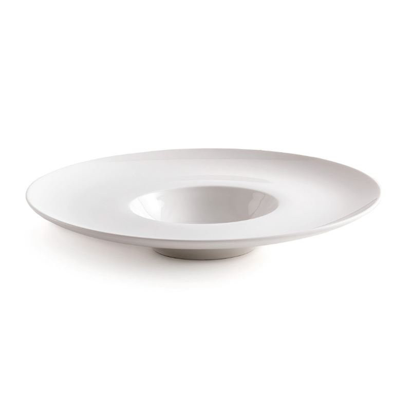 Plato de Vidrio para Risotto de 29 Centimetros de Color Blanco ARCOROC V1786