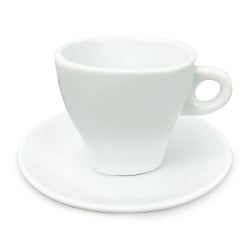 Taza con Plato de Ceramica, Set de 2 Piezas BELLARTE LDK-G599