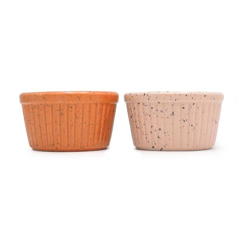 Ramekin Redondo de Ceramica de Colores Surtidos de 160 Mililitros TIPS JHC-008