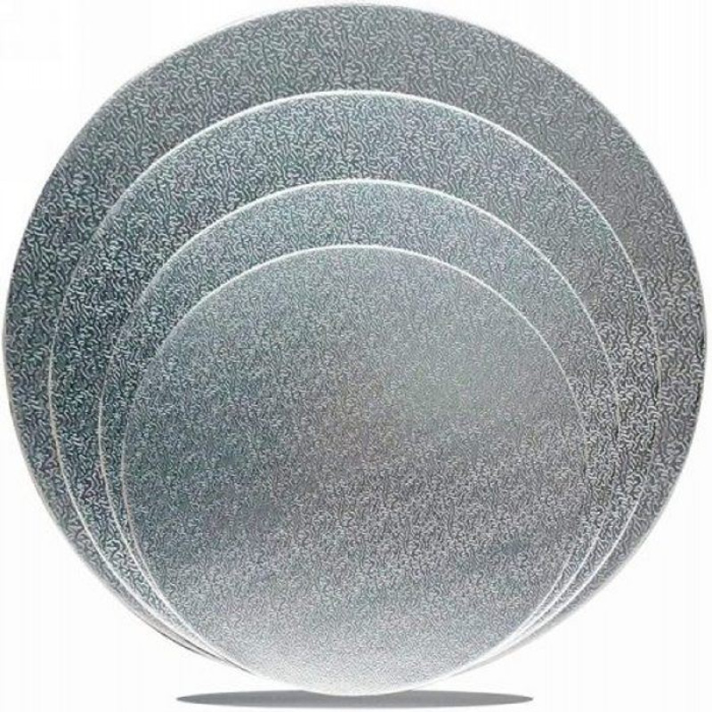 Disco Redondo Plateado de 8 Pulgadas 25 Unidades. TIPS E-079