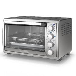 Horno para Freir con Aire de 9 Rebanadas BLACK DECKER TO4315SS-LA