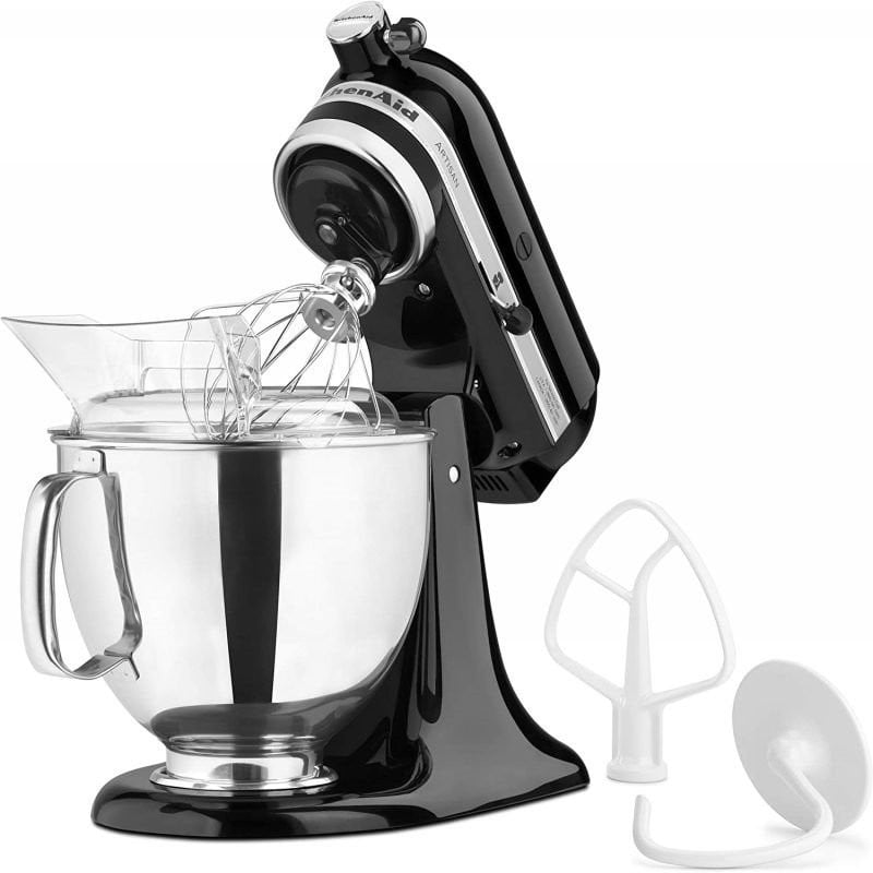 Batidora Artisan K150 de 4.73L Negra KITCHEN AID KSM150PSOB