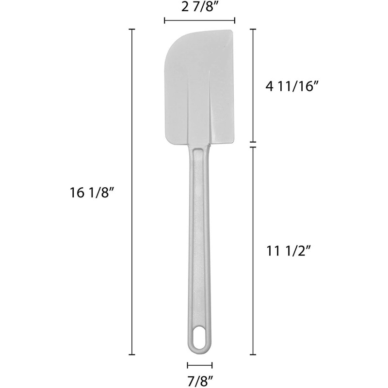 Espatula en Poliestireno de 16 Pulgadas, Color Blanco THUNDER PLSP016
