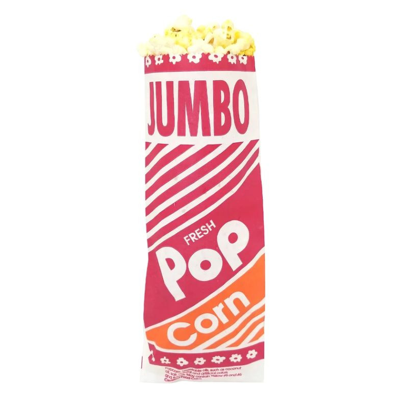 Bolsa Jumbo para Palomitas, 64 Onzas, Paquete de 100 Unidades GOLD MEDAL 2055/HJ