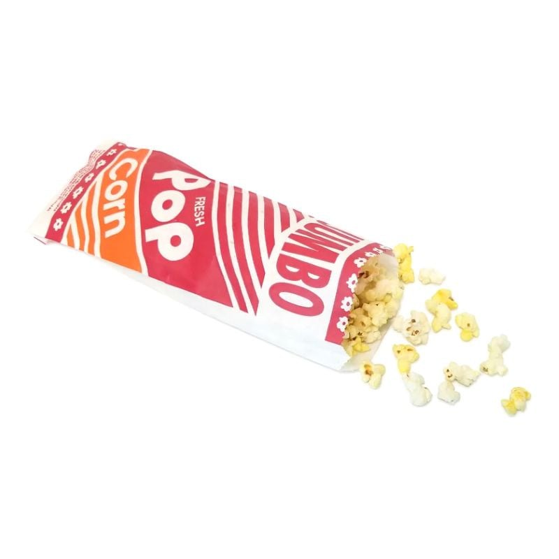 Bolsa Jumbo para Palomitas, 64 Onzas, Paquete de 100 Unidades GOLD MEDAL 2055/HJ