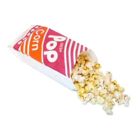 Bolsa para Palomitas de Maiz - Caja con 1,000 Unidades GOLD MEDAL 2052