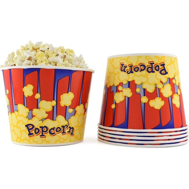 Recipiente para Palomitas 85 oz 50 Unidades GOLD MEDAL 2134RB/HJ