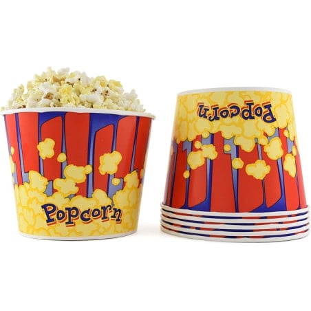 Recipiente para Palomitas 85 oz 50 Unidades GOLD MEDAL 2134RB/HJ