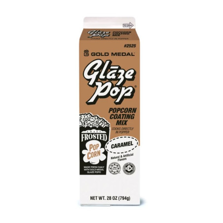 Glaze Pop con Sabor a Caramelo de 28 Onzas GOLD MEDAL 2525