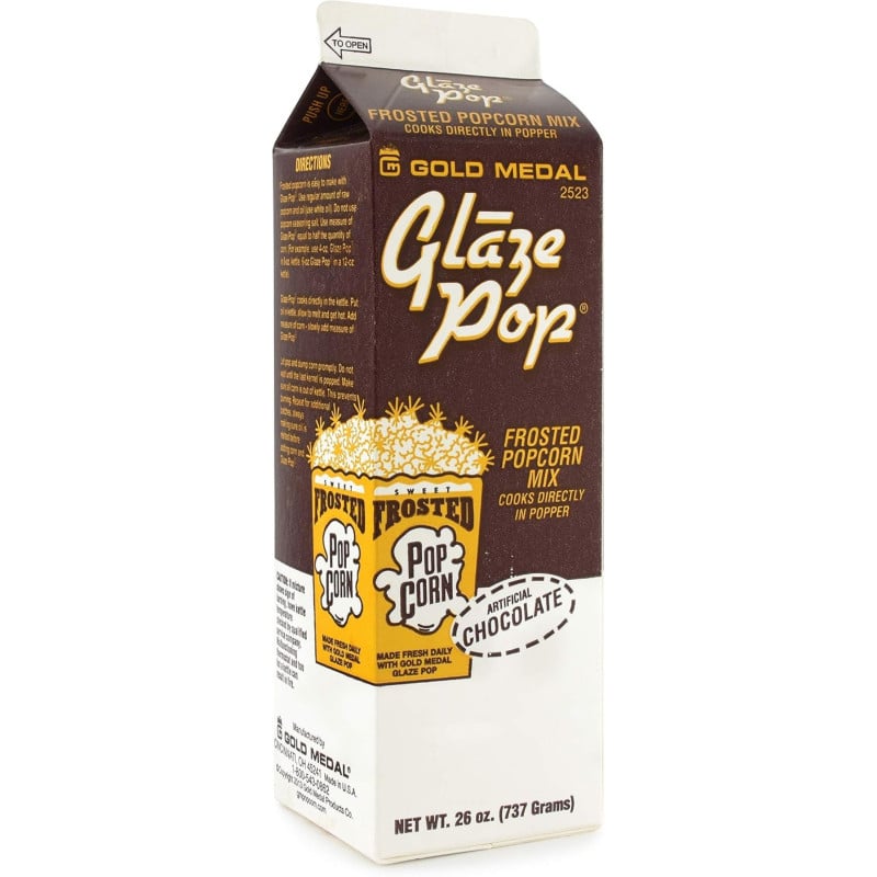 Glaze Pop Sabor a Chocolate, 26 Onzas GOLD MEDAL 2523