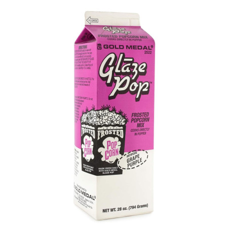 Glaze Pop Sabor Uva, 28 Onzas GOLD MEDAL 2522