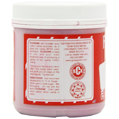 Saborizante para Algodon de Azucar Sabor Chicle, 454 Gramos GOLD MEDAL 3459