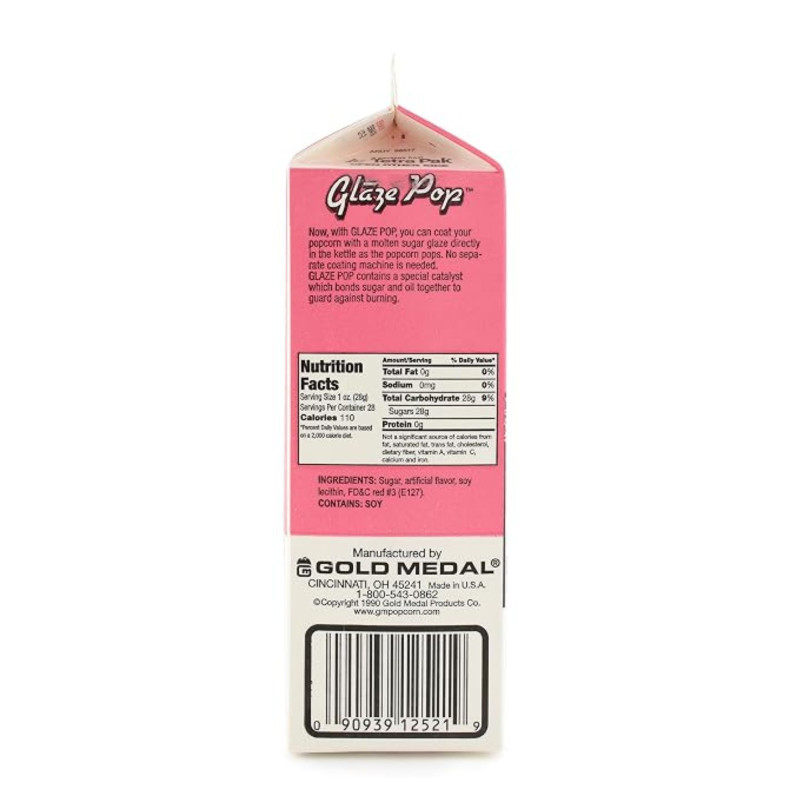 Glaze Pop Cherry Pink de 28 Onzas GOLD MEDAL 2521