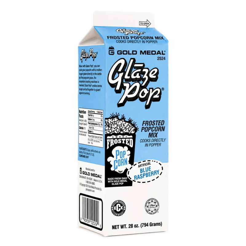 Glaze Pop de 28 Onzas de Color Frambuesa Azul GOLD MEDAL 2524