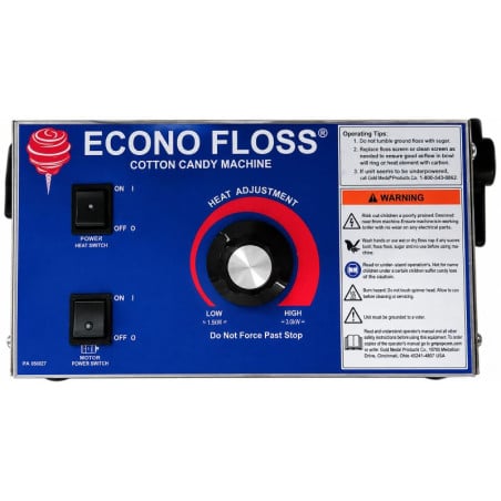 Maquina de Algodon de Azucar Econo Floss GOLD MEDAL 3017-00-000