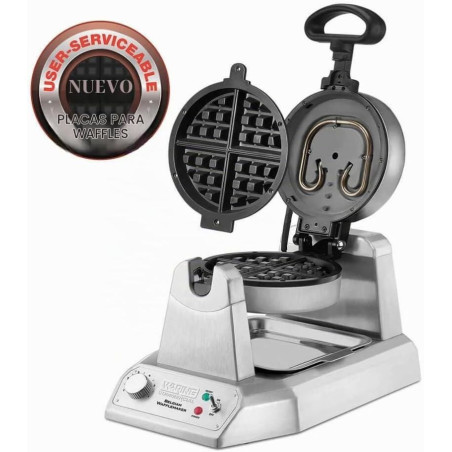 Waflera Giratoria de Acero Inoxidable 1200W / 110V WARING WW180X