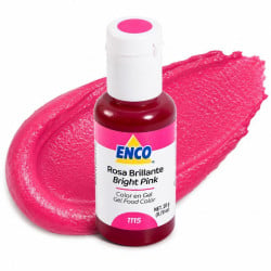 Colorante en Gel Rosado Brillante 20 gramos ENCO 1115/1206