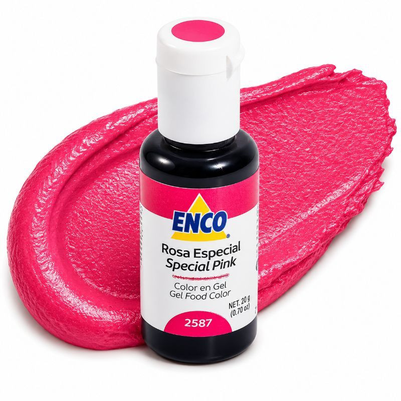 Colorante en Gel Rosado Especial 20 gramos ENCO 2587/1207