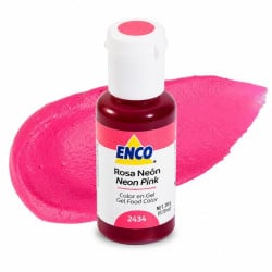Colorante en Gel Rosa Neon 20 gramos ENCO 2434/1227