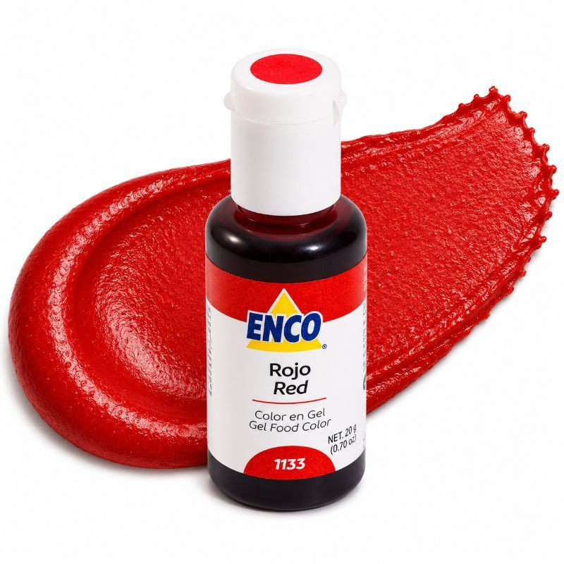 Colorante en Gel Rojo 20 gramos ENCO 1133/1484
