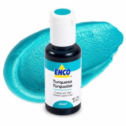 Colorante en Gel Turquesa 20 gramos ENCO 2447/1211