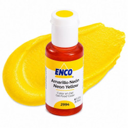 Colorante en Gel Amarillo Neon 20 gramos ENCO 2994/1223