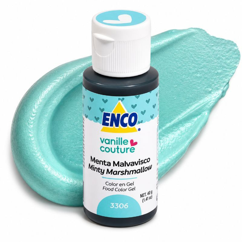Colorante en Gel Menta Malvavisco 40 gramos ENCO 3306/1330