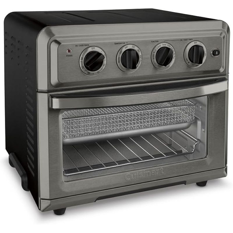 Horno Tostador con Freidora de Aire 7 en 1 CUISINART TOA-60BKS