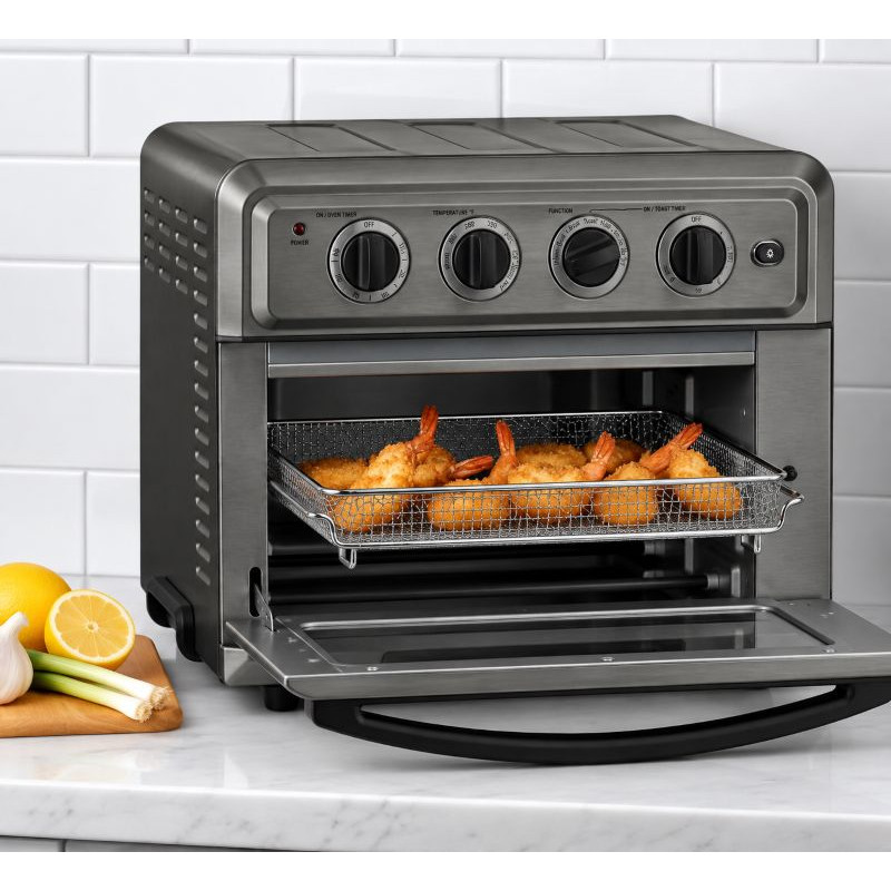 Horno Tostador con Freidora de Aire 7 en 1 CUISINART TOA-60BKS