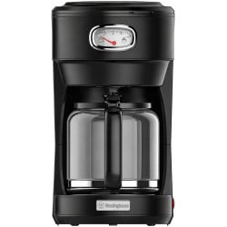 Coffee Maker 10 Tazas Negro con Sistema Antigoteo WESTINGHOUSE WKCMR621BK
