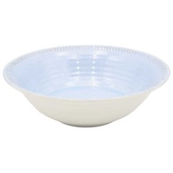 Bowl Redondo de Melamina de 8 Pulgadas de Color Celeste MASTER CHEF C487-LB