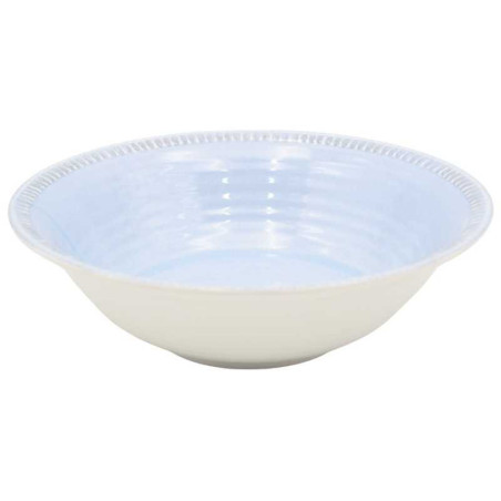 Bowl Redondo de Melamina de 8 Pulgadas de Color Celeste MASTER CHEF C487-LB