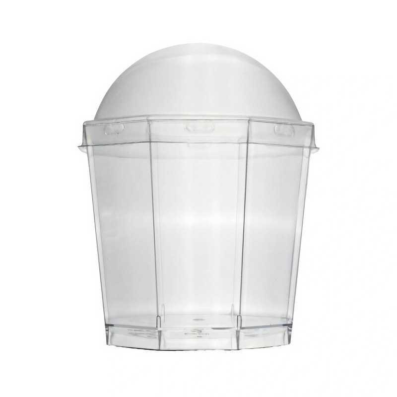 Dulcerita Mini Plastica de 160 Mililitros, Paquete de 25 Unidades TIPS GD26/HJ