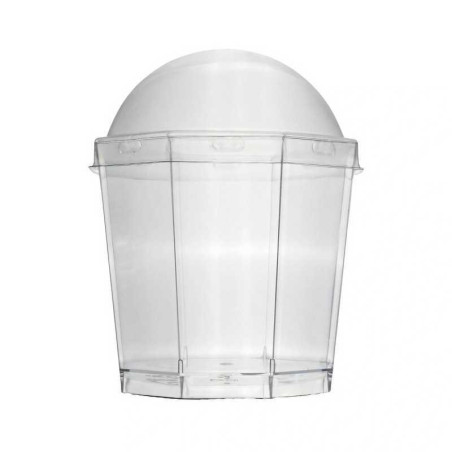 Dulcerita Mini Plastica de 160 Mililitros, Paquete de 25 Unidades TIPS GD26/HJ