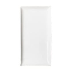 Plato de Ceramica Rectangular Coupe de 28.5 x 13.5 x 2 Centimetros BELLARTE LDK-G411