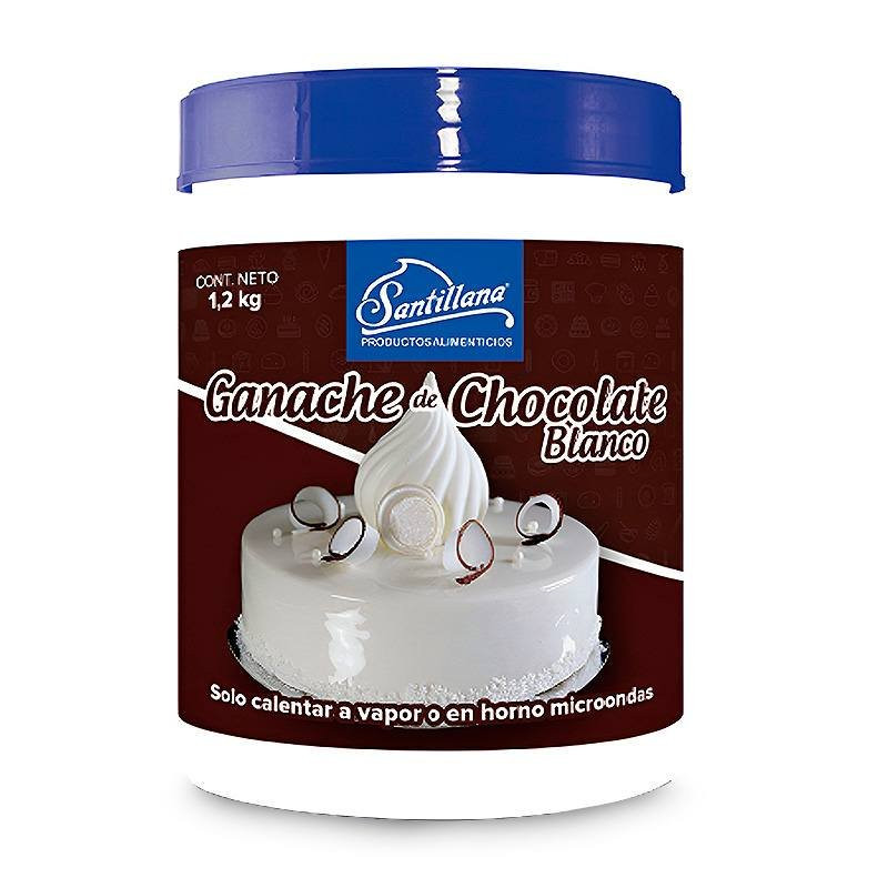 Ganache Blanco en Frasco de 1.2 Kilos SIN ASIGNAR 400786