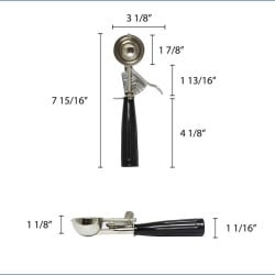 Conera de Acero Negra de1 Onza THUNDER SLDS030 2
